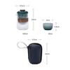 Japanese Style Kung Fu Tea Set Portable Glass Quick Tea Cup One Pot Four Cups with Bag