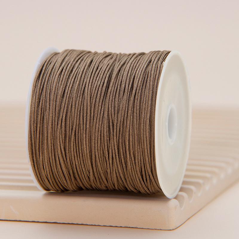 Jade Wire No. 72: 0.8mm Braided Rope for Handmade Jewelry, Bracelets & Pendants
