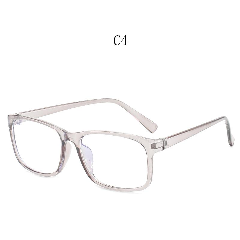 Clear Anti Radiation Filter Glasses Women Men Simple Square Eyewear Business Commute Female Male Blue Light Blocking Glasses