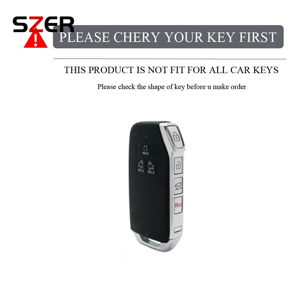 For Kia Carnival   Sedona Carnival Ka4 Ex Sx Lx Fiesta  Tpu Car Remote Key Case Cover Shell Keyless Auto Accessories