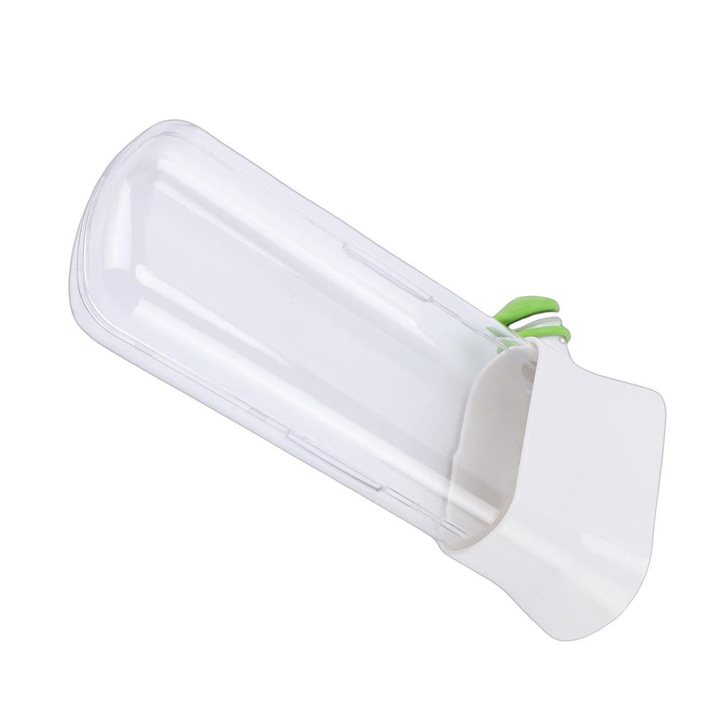 Coriander container, storage container made of ABS plastic with transparent window for space-saving design for travel kitchen in the refrigerator