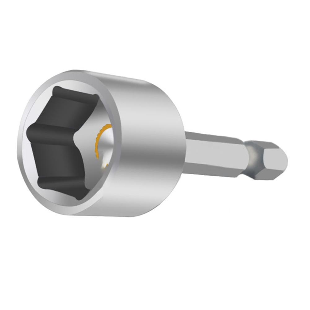 1/4in Hex Driver Socket Chrome Vanadium Steel Drill Chuck