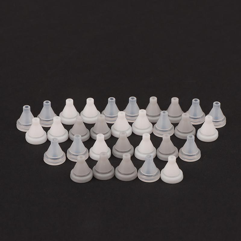 50Pcs Rubber Silicone Nozzle Nipple Replacement Part Spray Water Outlet Top Spray Parts Shower Accessories