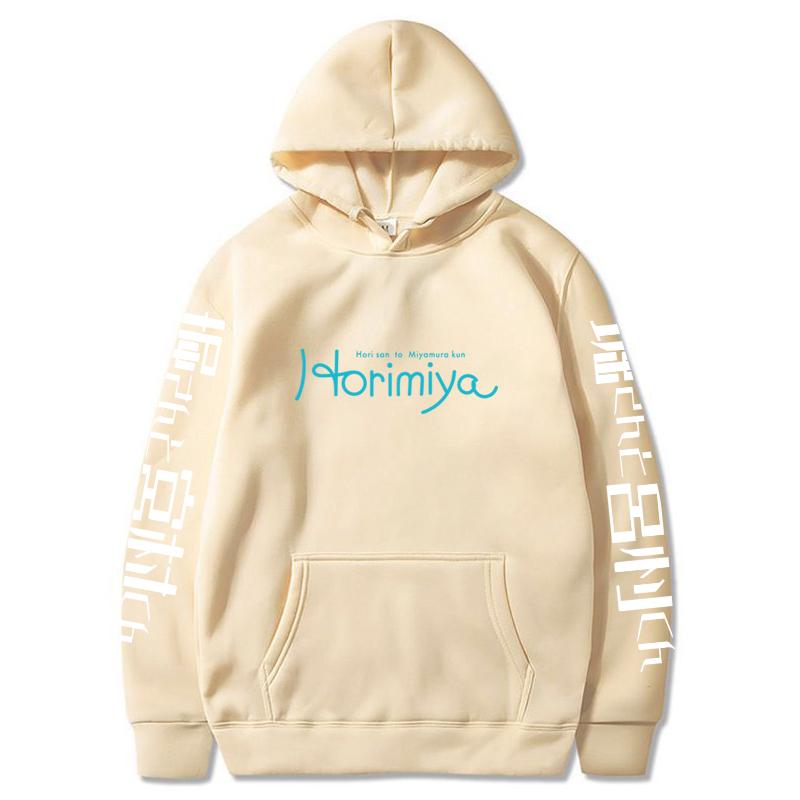 Anime Horimiya Kleidung Männer Frauen Übergroße Casual Hoodies Klassische Einfache Streetwear Harajuku Pullover Unisex Sweatshirt Tops