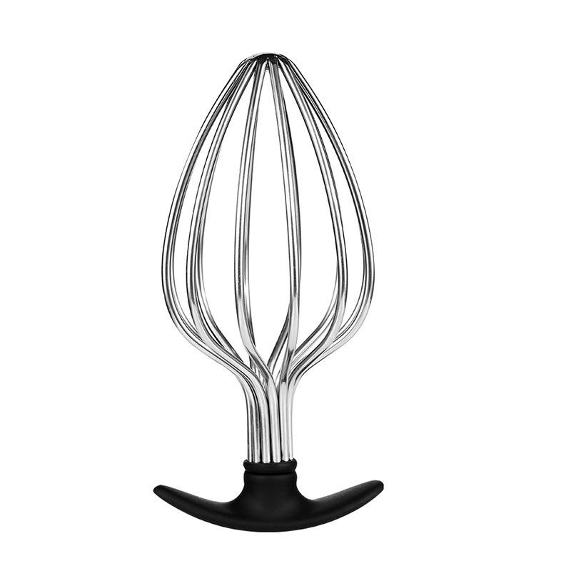Metal Hollow Anal Plug for Self-Pleasure and Stimulation - Adult Sex Toy
