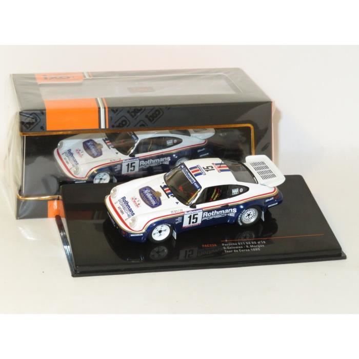Porsche 911 sc rs 15 tour de corse 1985 coleman morgan ixo rac334lq 1:43