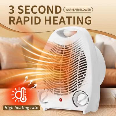 Small Household Heater Dual-purpose Electric Appliance Office Heater Energy-saving Electric Fan Vertical European Regulations