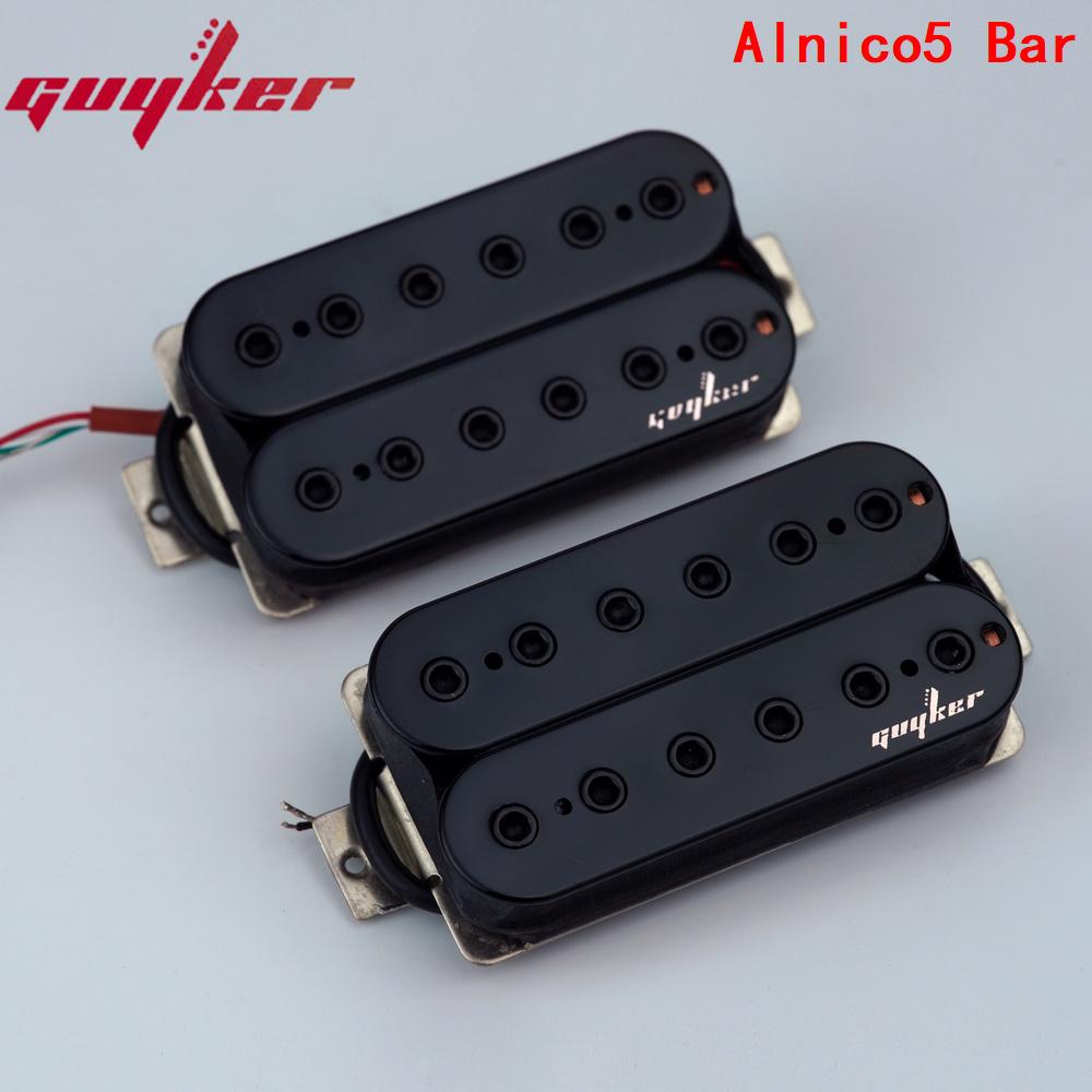 Guyker Electric Guitar Humbucker Pickups Double Coil Guitar Bridge Pickup  Neck Pickups Set - Black