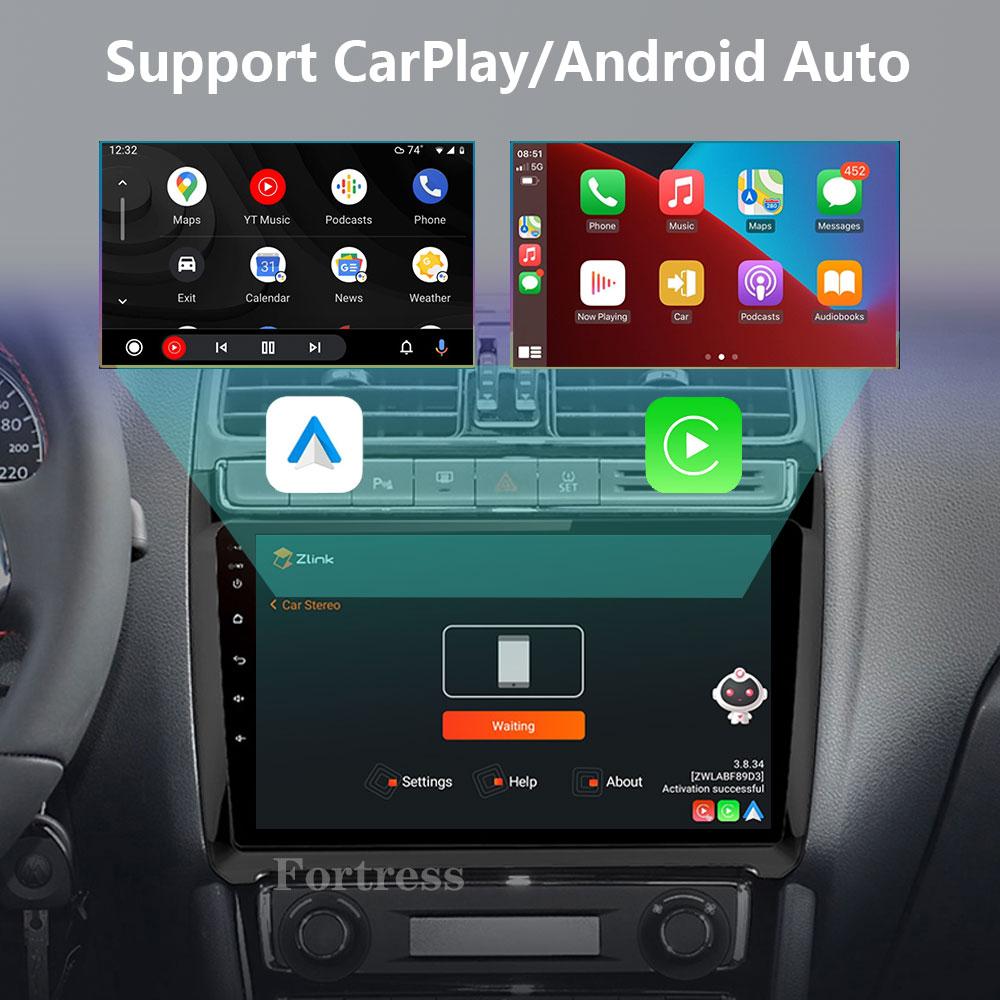 9 Inch 2 Din Android 13 Auto Radio For VW Volkswagen POLO 5 Sedan 2008- 2020 Carplay Car Multimedia GPS Autoradio