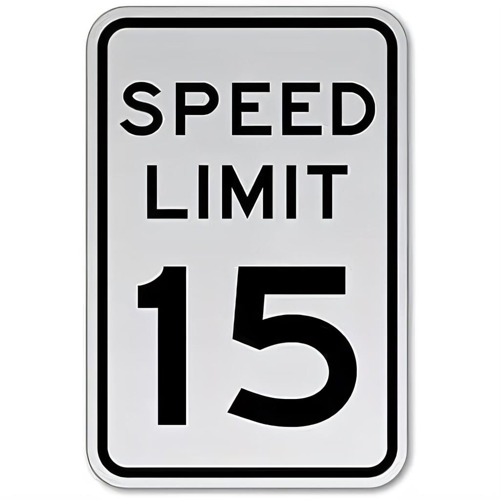 Tin Sign Speed Limit Vintage Metal Signs for Wall Decor Highway Road Sign mph Street Garage Bar Man Cave Poster Retro Alu