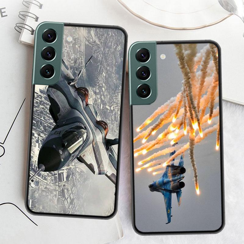 War Aircraft Phone Case For Samsung A15 A25 A35 A55 Galaxy A12 A22 A32 A52 A72 A54 A34 A24 A14 A53 A33 A23 A13 A73 A42 5G CoverW
