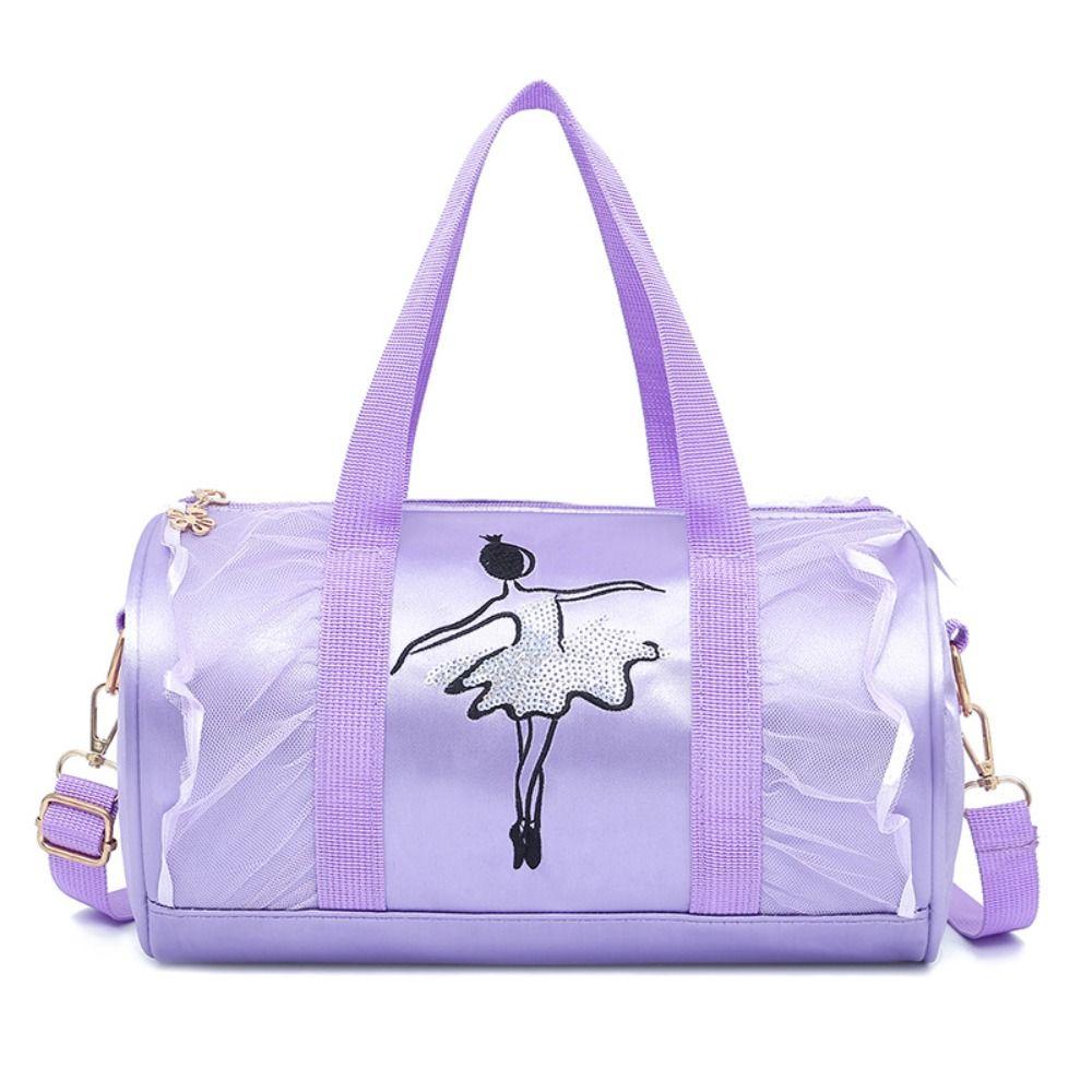One Shoulder Child Ballet Lace Bags Waterproof Ballet Backpack Girl Kids Dance Bag  Dance