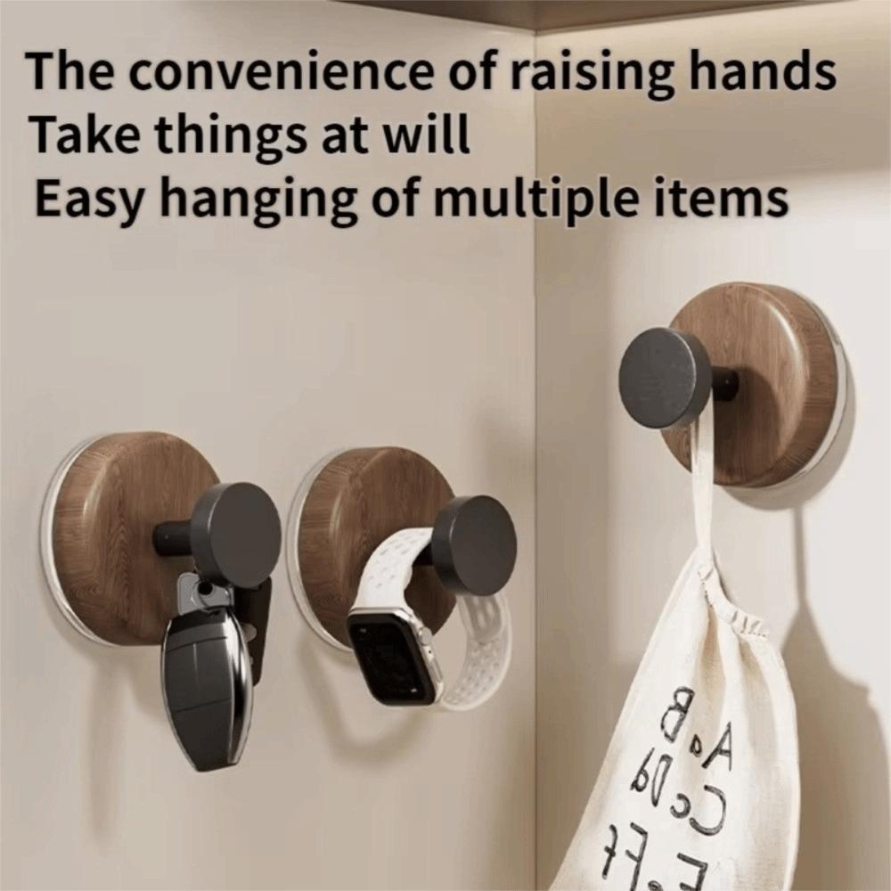Chinese Style Suction Hook Rotating Heavy-duty Adhesive Hanging Gifts Kitchen Bathroom Rack