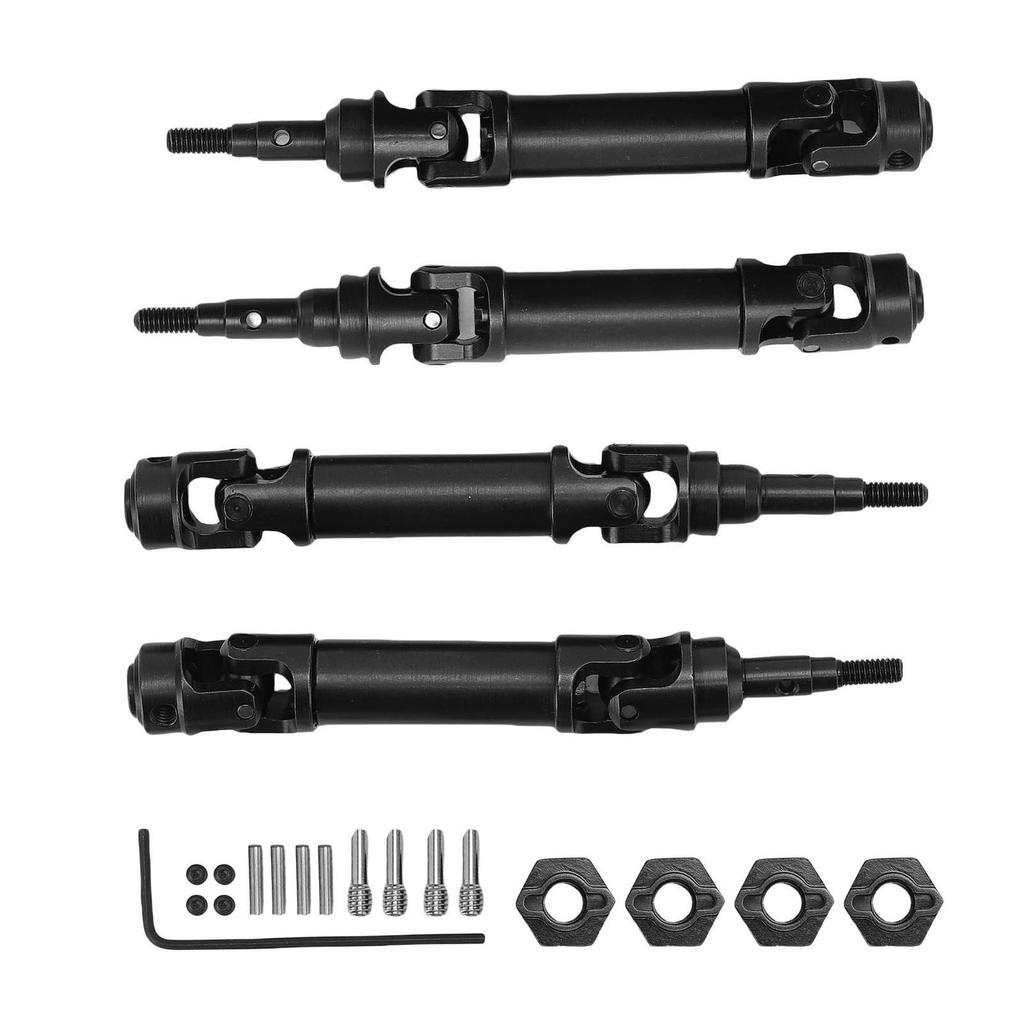 Front Rr CVD Drive Shafts Set Strong Structure Metal Replacement for   ST   1/10 4X4 Brushless Rc Car