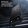 Carbon Fiber Rotating Stand Magnetic Magsafe Phone Case For iPhone 17 16 15 14 13 12 Pro Max 17Air 16E Metal Camera Frame Button