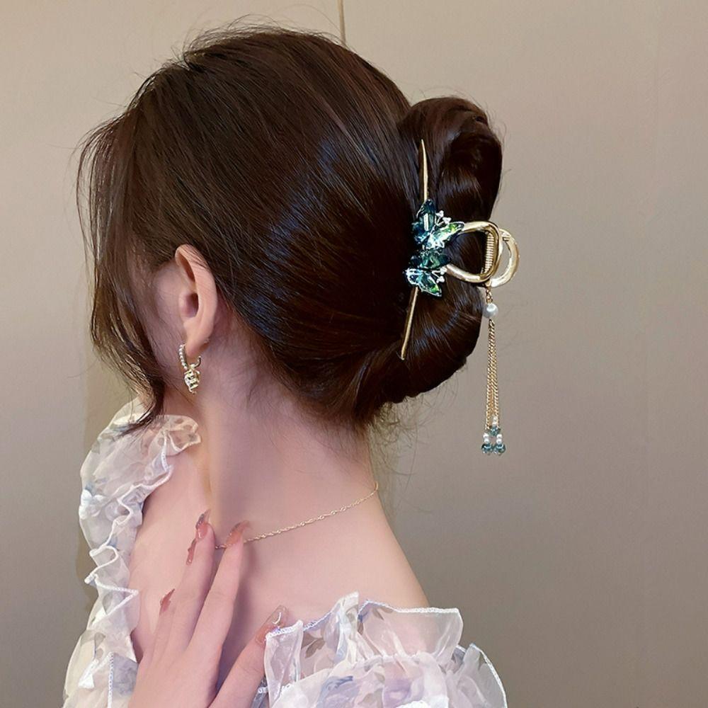 

Заколка в виде акулы, головной убор, бабочка, коготь, аксессуары для волос, заколка для волос в корейском стиле, женская заколка в виде краба