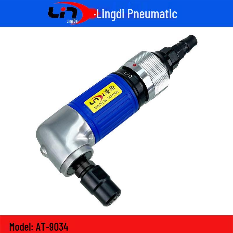 Taiwan Lingdi AT-9034 90° Right Angle Pneumatic Die Grinder & Polisher