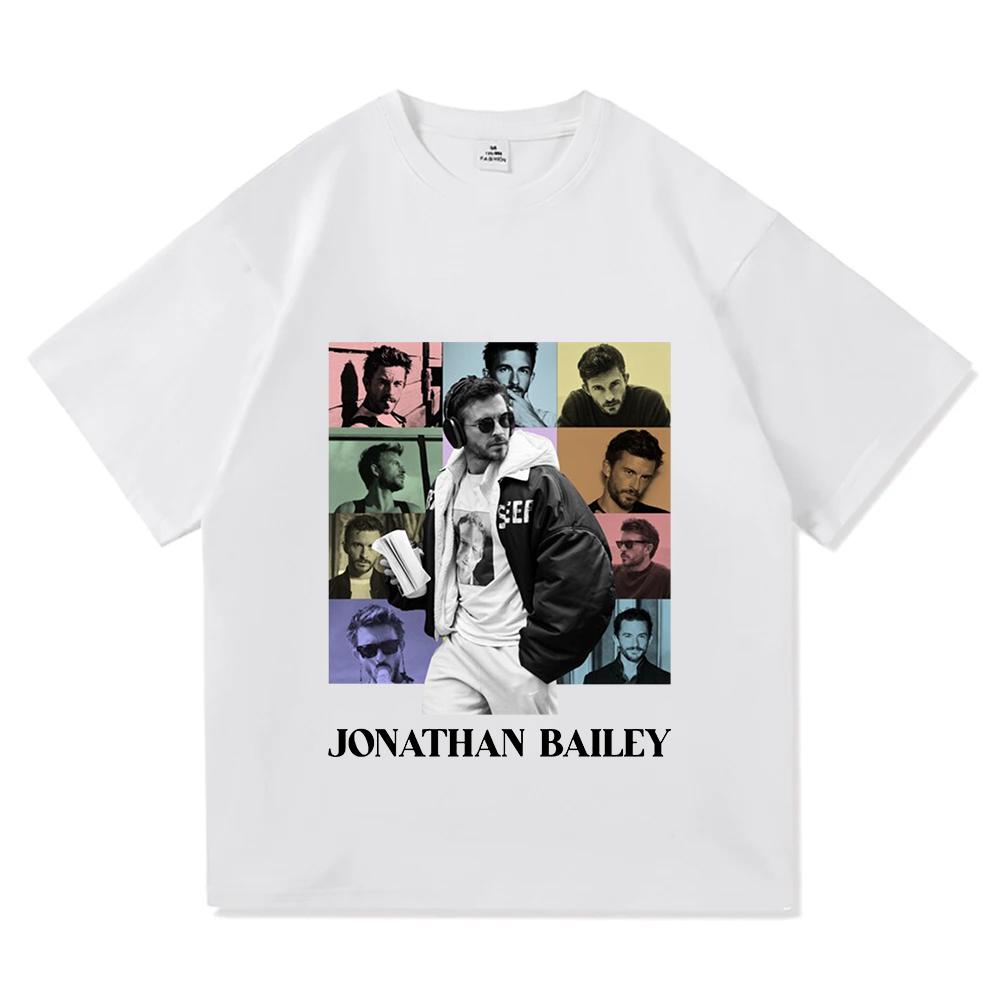 Wicked for Good Jonathan Bailey T-shirt Loose Short Sleeve Cotton Female Tshirts O-neck Women Men Unisex Clothing Print T Shirt