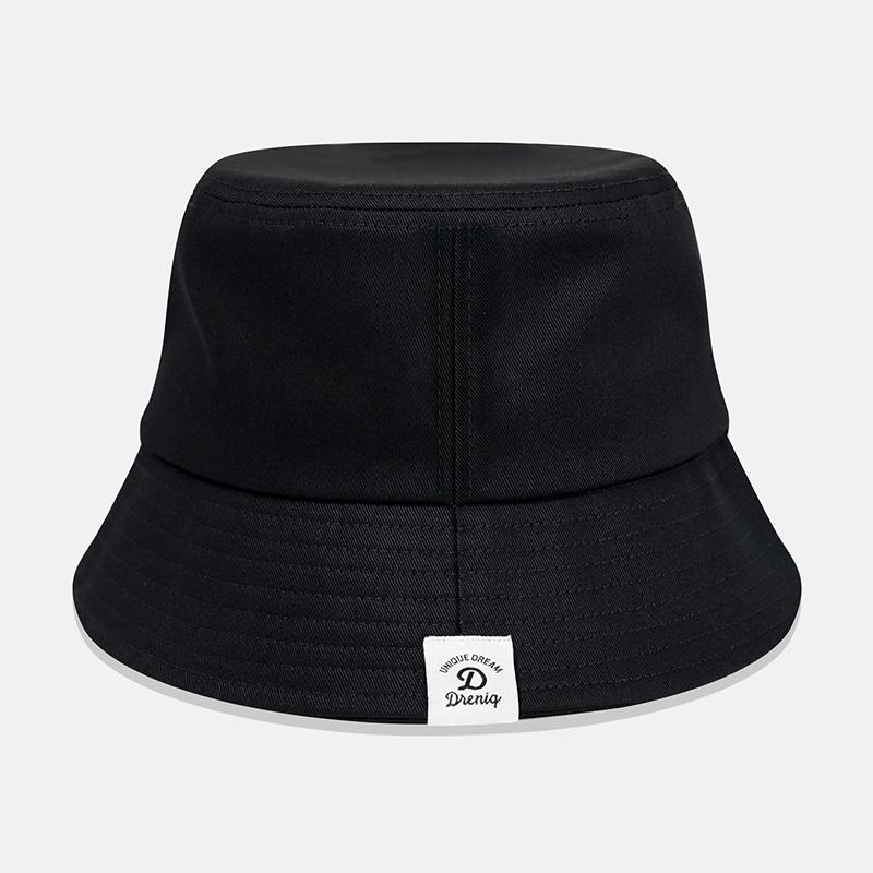 Deulinikkeu Label Bucket Hat - Black