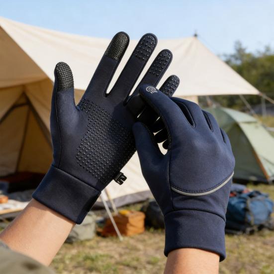 5V Beheizte Handschuhe Herren Damen Elektrische Thermische Winddichte Handschuhe 3 Temperatureinstellungen Wiederaufladbare Handwärmer Touchscreen-Handschuhe zum Skifahren Radfahren