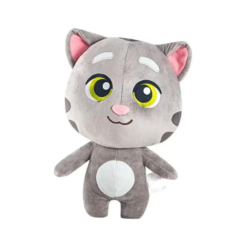 28см Електричний Talking Tom Ангел Плюшевий Повторює Те Що Ви Кажете Шукайте Наповнений Розмовляючий Мультяшний Кіт І Друзі М'які Подушки