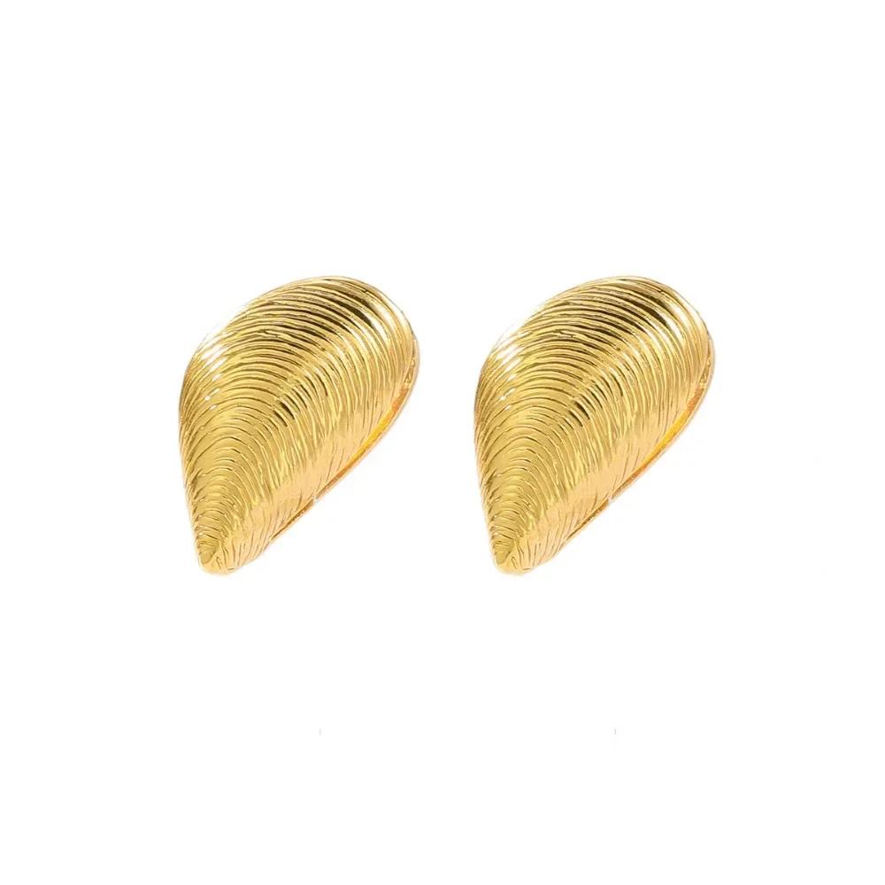 Vintage Women s Punk Silver Geometric Irregular Ear Buckle Earrings Fashion Jewelry Party Gifts золотой