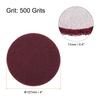 uxcell 20pcs Scrubber Scouring Pads 500 Grit Drill Power Brush Hook and Loop Surface Conditioning Discs Drill Scuffing Discs Scrub Pads for Home