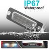 2Pcs LED License Plate Lights Number Lamp for Maserati Coupe 4200 4200 GT GranTurismo GranCabrio Powered by High Power SMD Xenon White LED Error Free