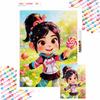 Vanellope Von Schweetz Candy Lollipop Sugar Diamond Painting Full Diamond Art Kit Handmade Diy Home Decoration Gift