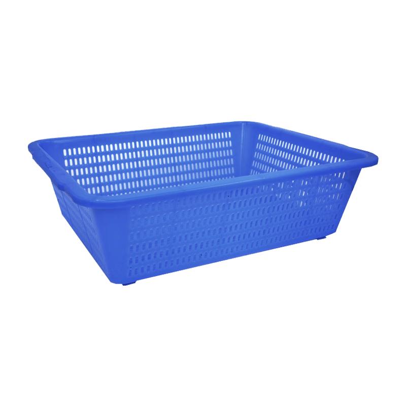 Ansai Rui 2B00256 Blue Perforated Parts Storage Bin 355x270x107mm