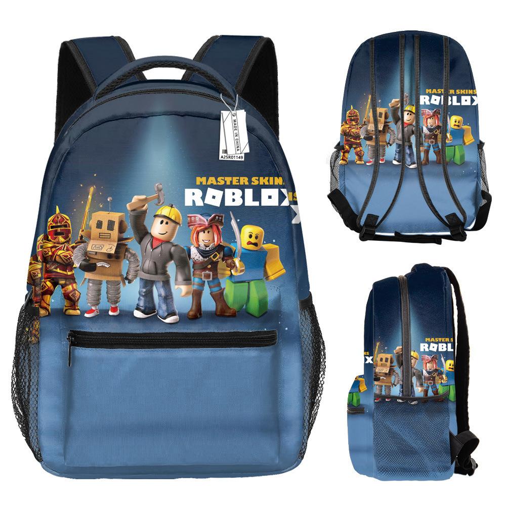 Sac à dos étudiant Roblox Sac à dos imprimé Roblox Sac à dos Mon Monde Sac à dos dessin animé anime pour enfants