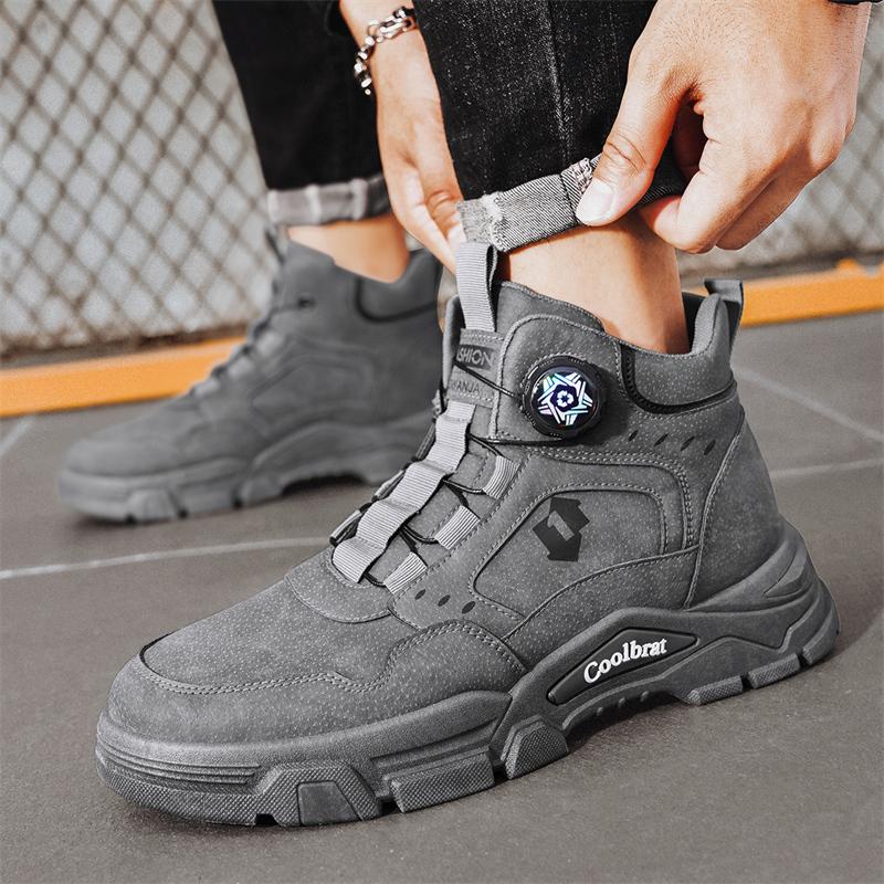 Off-Road Outdoor Shoes Outdoor Travel Hiking Shoes Breathable Men's Shoes Non-Slip Wear-Resistant Soles Comfortable Inner Breathable Upper