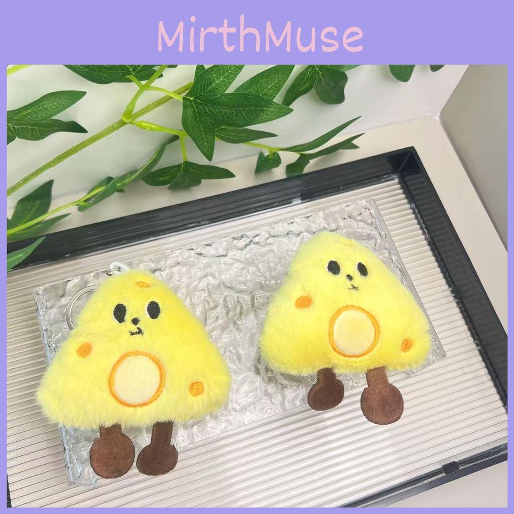 Delightful Plush Cheese Keychain Soft Touch And Adorable Design For Everyday Use