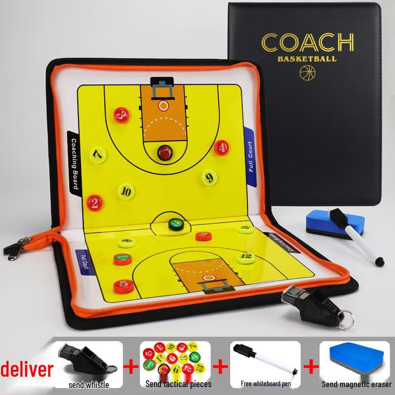 LISM Zippered Foldable Basketball Coaching Board