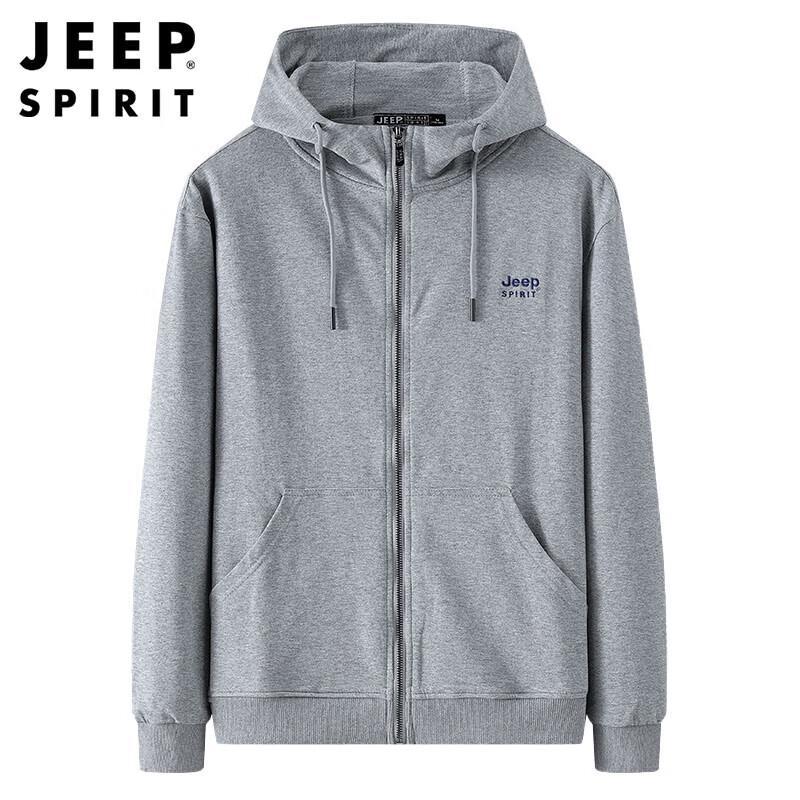 

JEEP SPIRIT Men s Half-Zip Fleece Hoodie XL