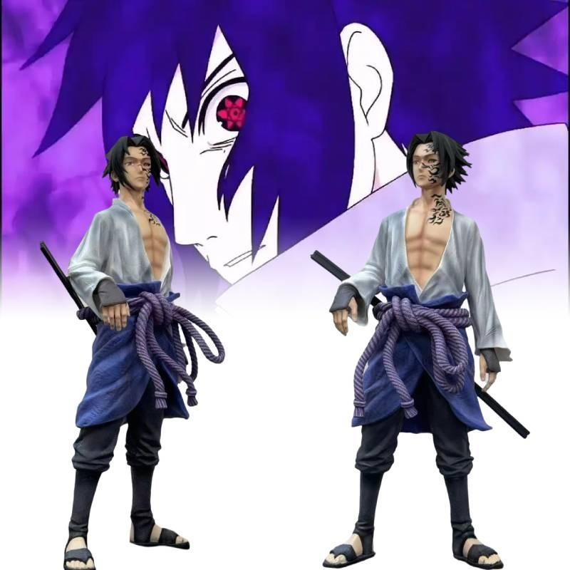 Sasuke Naruto Uchiha Figurine Anime Model Ornament Toy Gift Festival Garnish