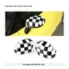 2PCS For MINI Cooper F65 F66 F67 U25 Countryman 2024 2025 Car Rear View Mirror Covers For Mini Exterior Decoration Accessories