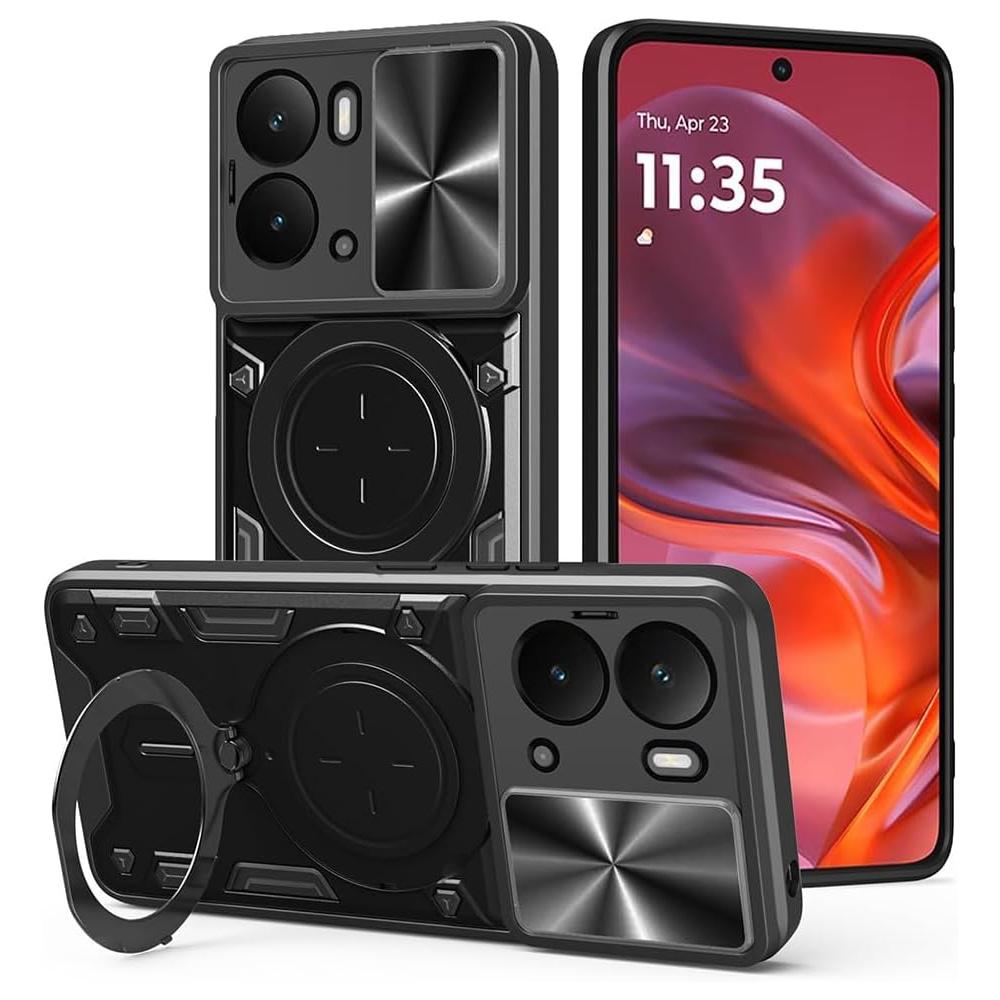 Children Clothing Yulin-001 Protective Cover For Realme 14 5G 14T Realme P3 Ultra Case With Ring Stand Holder Lens Protection Fundas Coque Capa