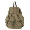 Casual Nylon Drawstring Backpack Lightweight College Student Schoolbag Canvas Shoulder Bag  Student