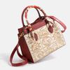 Elegant red handbag for women, large capacity, 2024 new trendy shoulder bag, crossbody bag, mom bag, bridal wedding bag