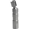 QISF 14MM & 16MM Thin Wall Magnetic Swivel Spark Plug Socket - 3/8-Inch Drive 12-Point Spark Plug Socket Removal Tool - Swivel Extension Permits