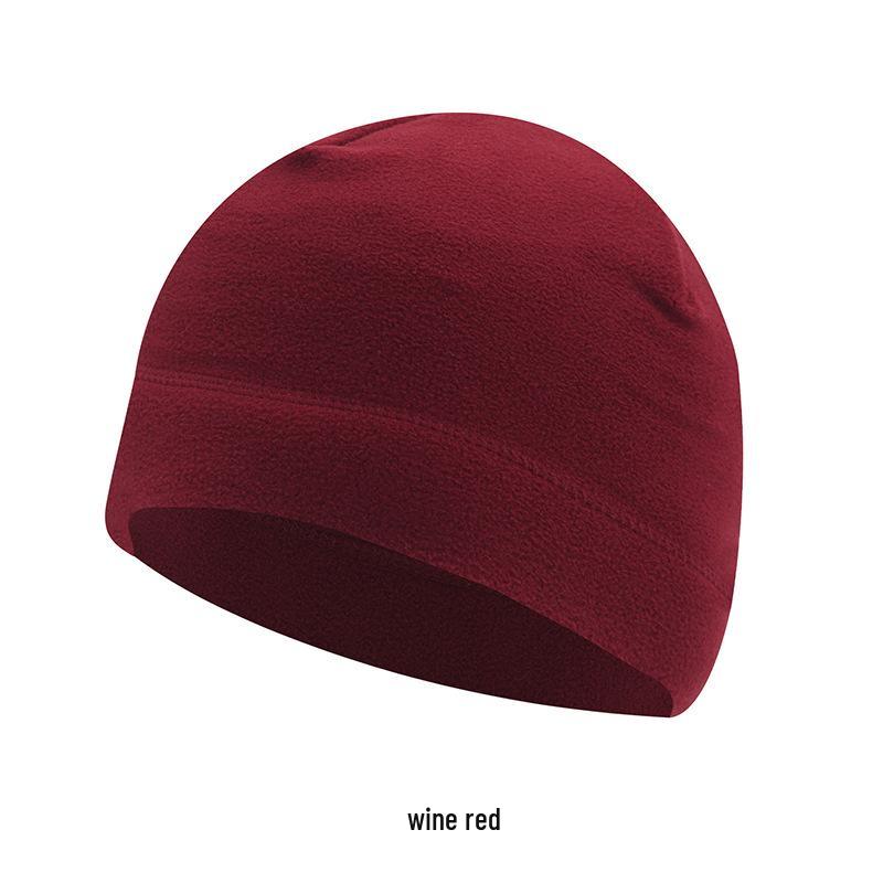 Weiche winddichte Mütze mit Fleecefutter für Herbst-/Winter-Outdoor-Aktivitäten