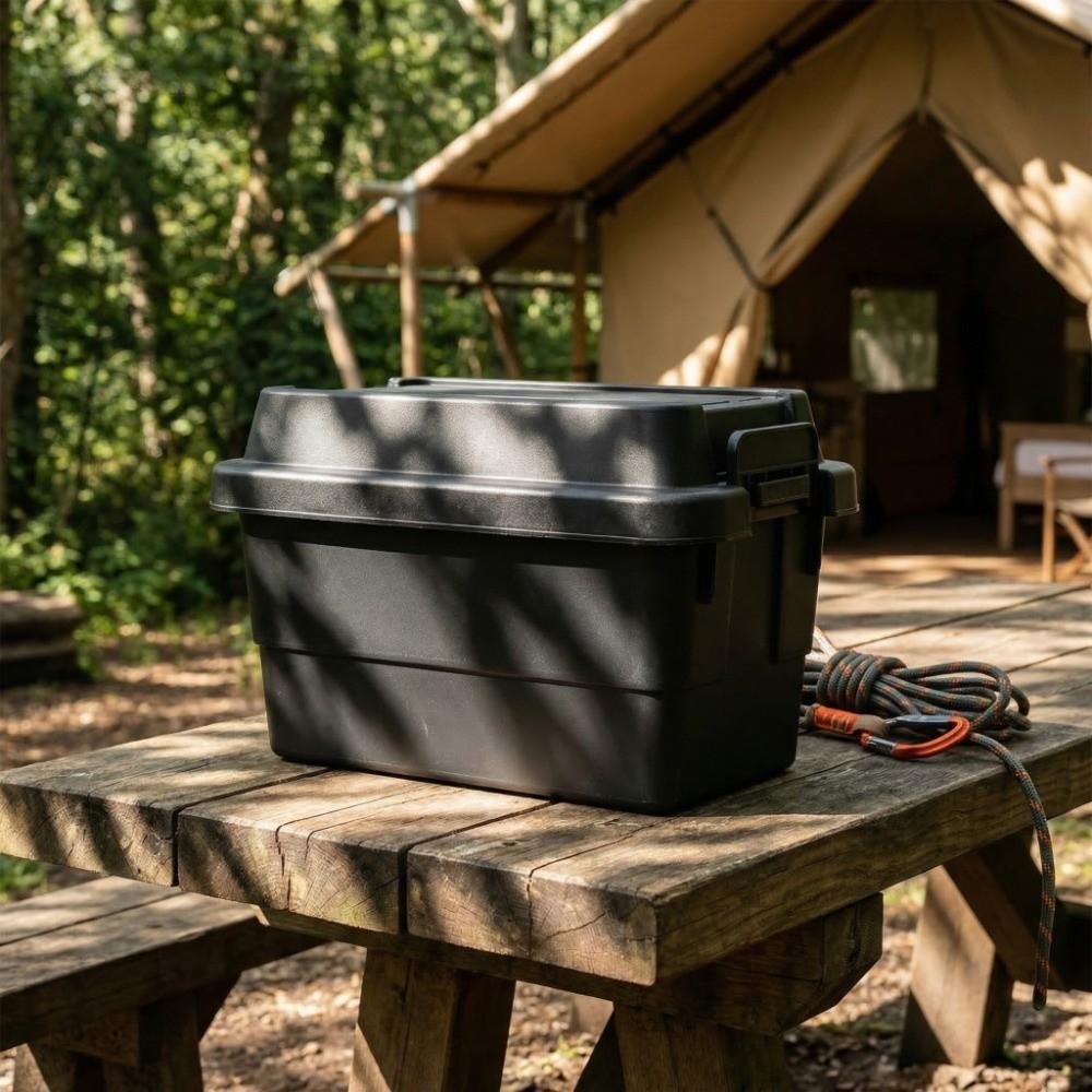 2 Pcs 1.1L Outdoor Storage Box PP Portable Storage Box Picnic Cruet Storage  Hiking Activities
