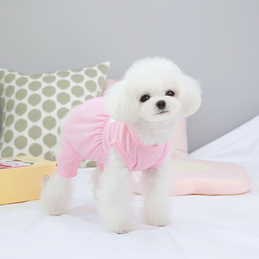 2023 Spring and Summer Four-legged Home Clothes Pet Clothing Dog Clothes Dog Spay and Neuter Clothing Dog Pajamas Kawaii Clothes