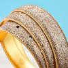 Women'S Belt, Gold Imitation Leather Decorative Pu Leather Women'S Belt Tide