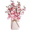 1/3pcs Silk Artificial Flower Plum Blossom Peach Branch New Year Home Room Vase Table Outdoor Garden Wedding Yard Decor DIY Gift