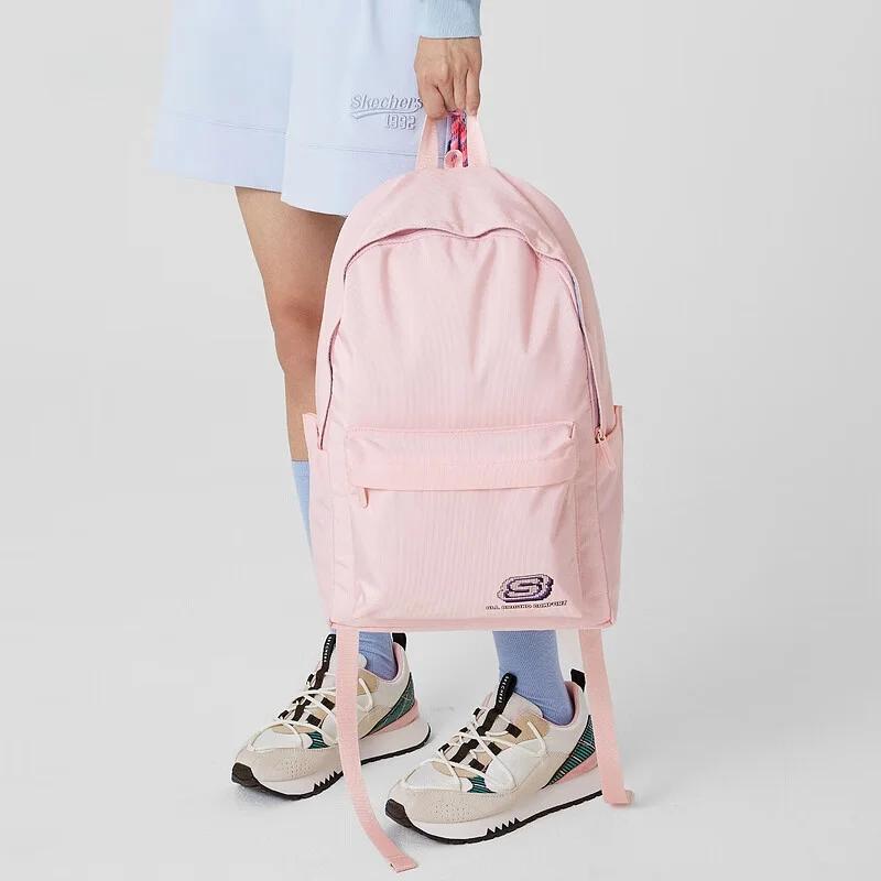 Skechers Fabric Backpack Regular Unisex Dazzling Color Pink (Unisex) Backpacks L122U183 01UQ