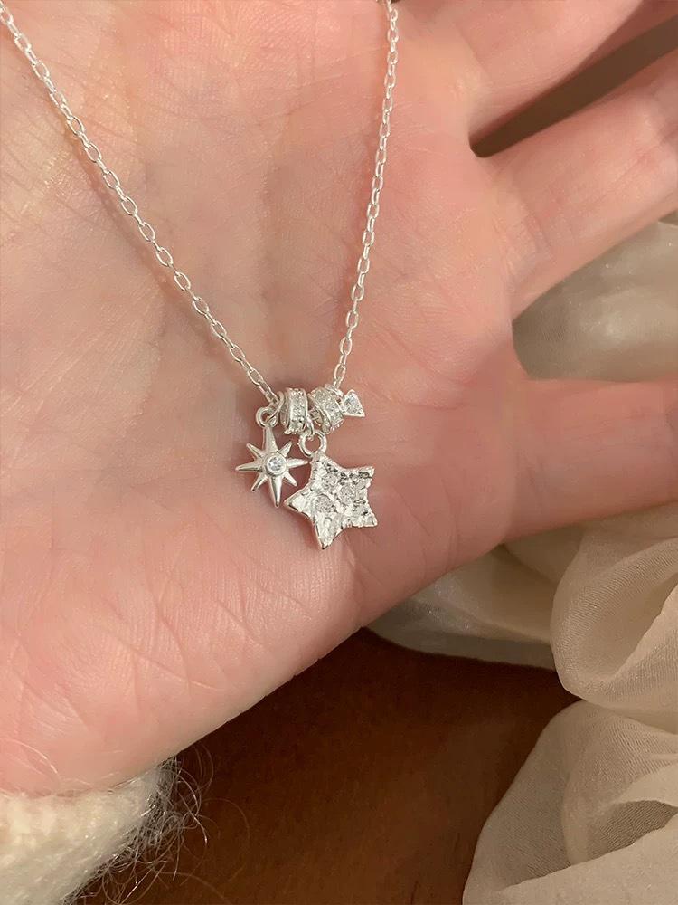 

Елегантне молоткове зіркове кольє для жінок - Легкий люкс, Універсальний чокер, Ідеальний подарунок на День святого Валентина