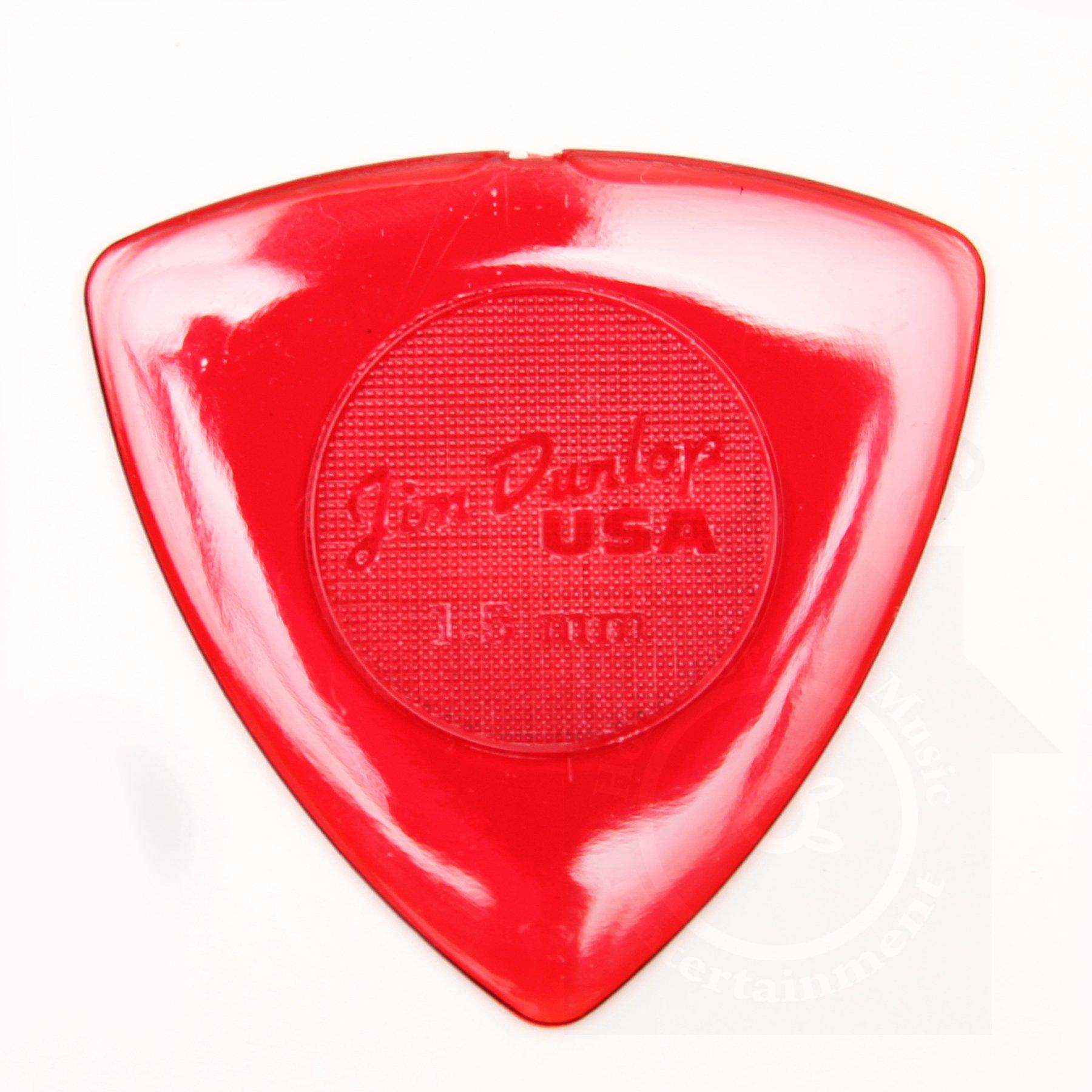 

Jim Dunlop Try Stubby Picks (24-Pack) - Includes 1.50mm Jim Dunlop Try Stubby Picks and Musent Custom Players Picks | 473B100-RED-24P