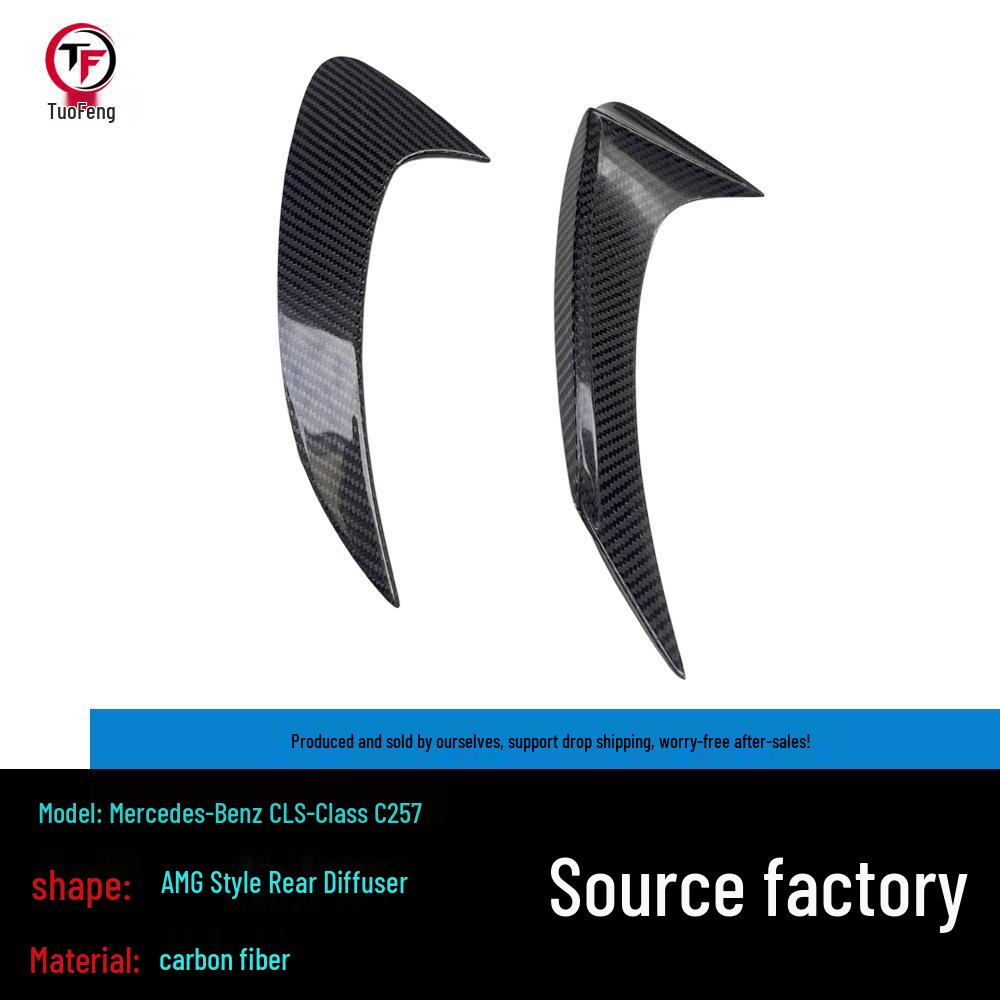 Mercedes CLS-Class C257 AMG Style Carbon Fiber Rear Spoiler